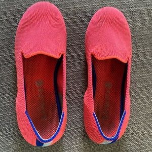 GUC Rothy’s kids flamingo loafers size 13